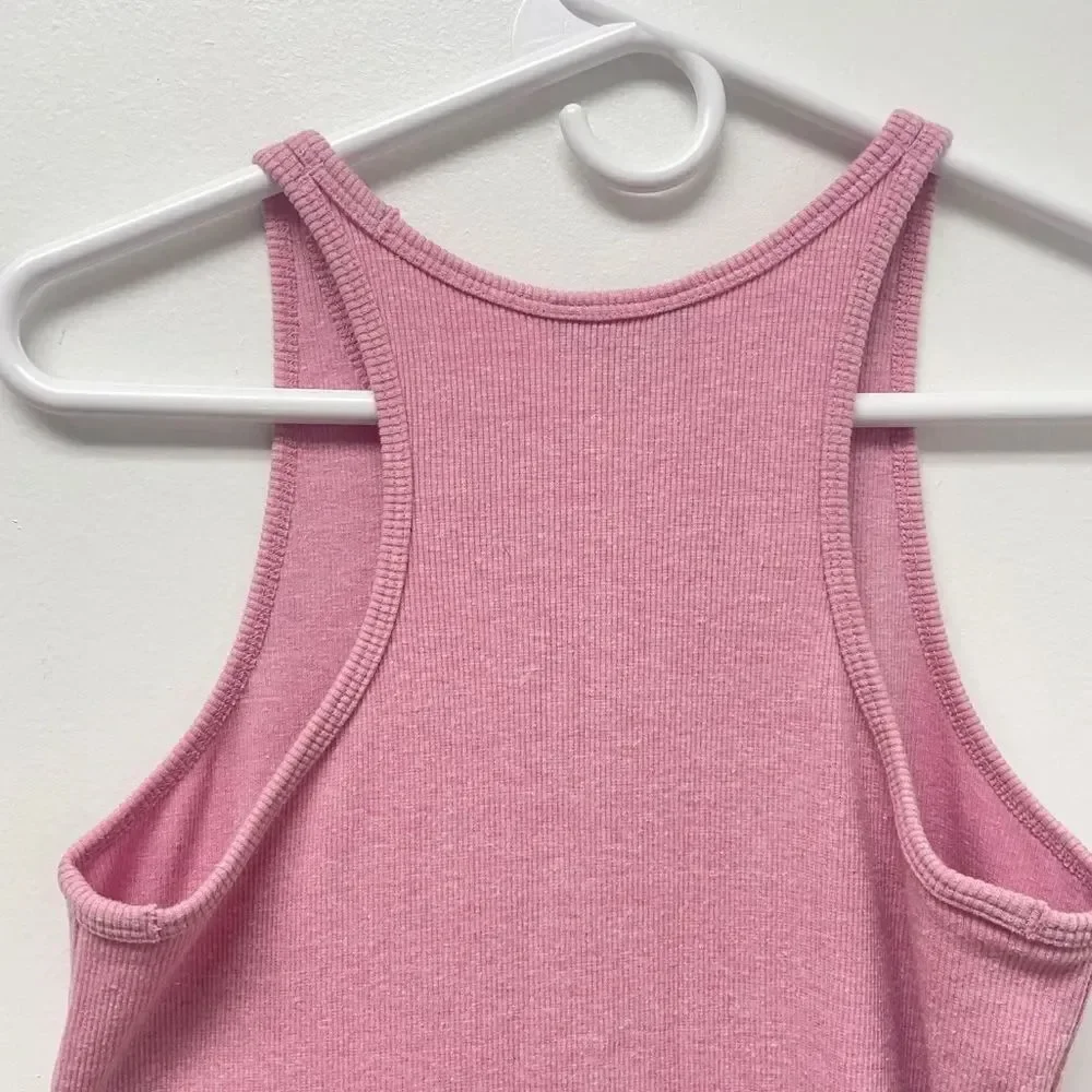 Allbirds Ribbed Tank Dress, women’s size small, lavender baby pink sustainable